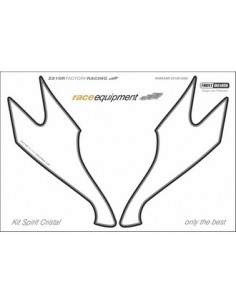 Kit graphique de protection frontale   ZX10R FACTORY RACING 2