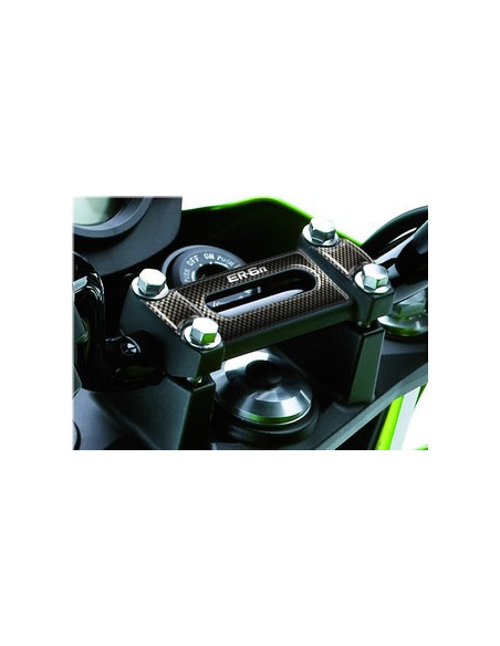 Protège T de fourche "Carbone" pour Kawasaki 600 ER6N 2007-2008
