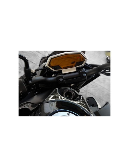 Protège T de fourche "Carbone" pour Kawasaki Z1000 2010-2013