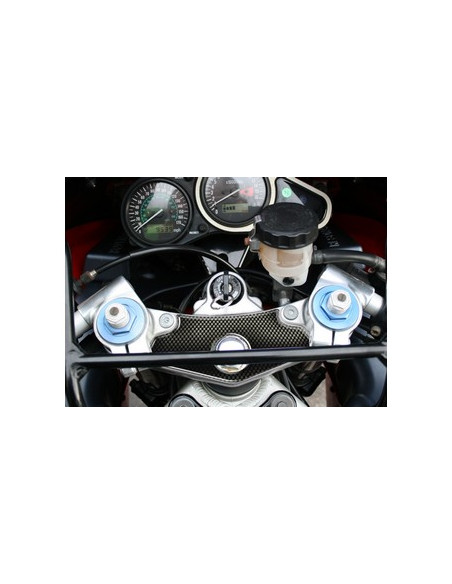 Protège T de fourche "Carbone" pour Kawasaki ZX6R jusqu'à 1999