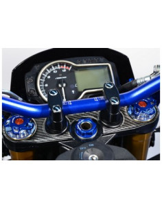 Protège T de fourche "Carbone" pour Suzuki 750 GSR 2011-2015