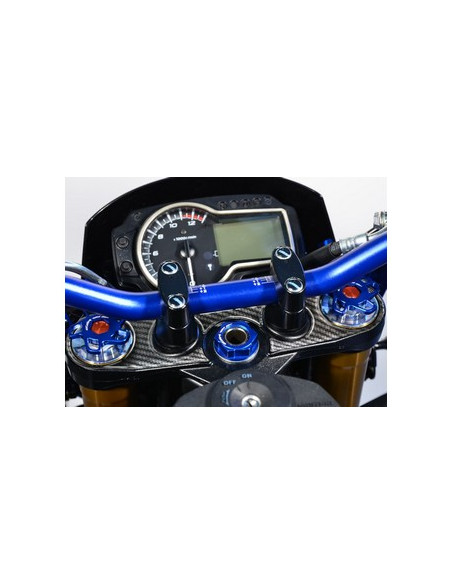 Protège T de fourche "Carbone" pour Suzuki 750 GSR 2011-2015
