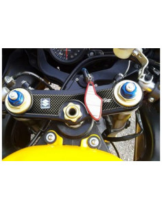 Protège T de fourche "Carbone" pour Suzuki 600 GSXR 2004-2005