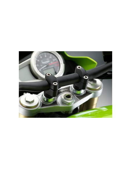 Protège T de fourche "Carbone" pour Truimph STREET TRIPLE 2007-2014