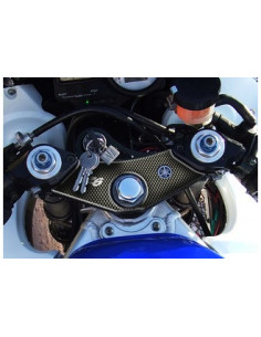 Protège T de fourche "Carbone" pour Yamaha R6 jusqu'à 2002