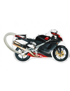 Porte-cléfs en Résine "APRILIA RSV" Format : 40x40mm