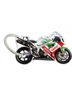 Porte-cléfs en Résine "HONDA VTR SP1 SUPERBIKE" Format : 40x40mm