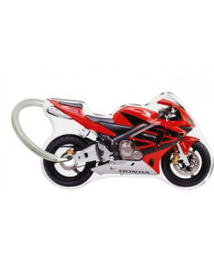Porte-cléfs en Résine "HONDA CBR 600 RR 2003" Format : 40x40mm