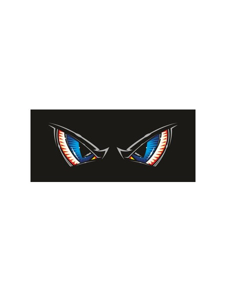 Autocollant ONE VISION N°2 PERFORE POUR