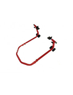 Béquille d'Atelier Arrière Eco sur bras oscillant. Pour motos légères