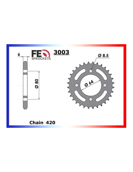 C/A YAMAHA  RZ.50.LC  52  420