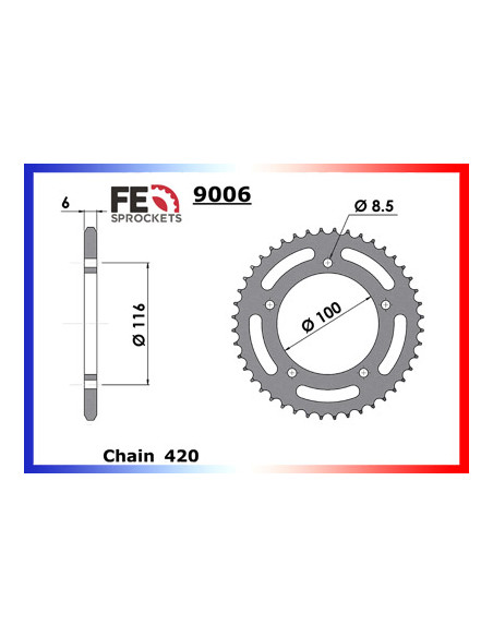 COUR AC KX60 '85/03 53 420