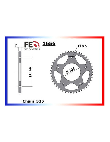 C/A APRILIA  SRV.850 '12/13  50  525