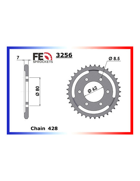 COUR AC AT2/DTE/DTF125 45 428