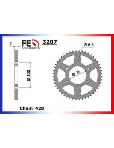 C/A  YZF.125.R  '08/09  46  428