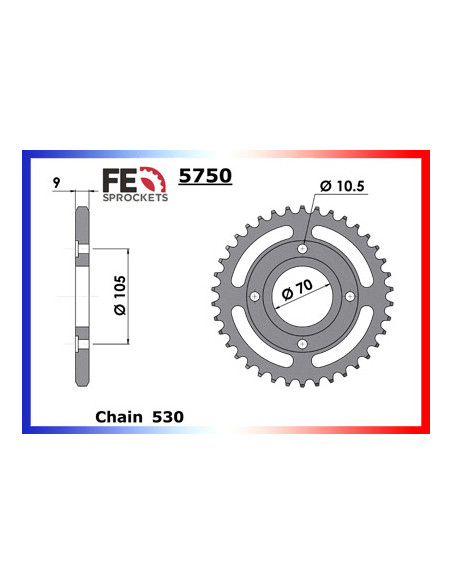 COUR AC CB250 36 530