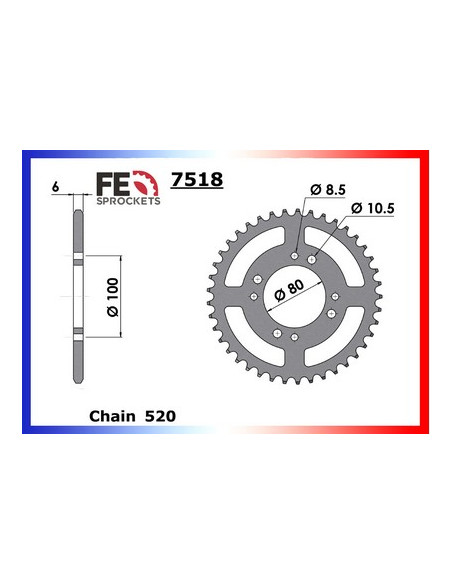 COUR AC RG250GAMMA 47 520