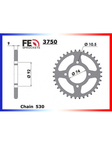 COUR AC RD350LC 82 39 530