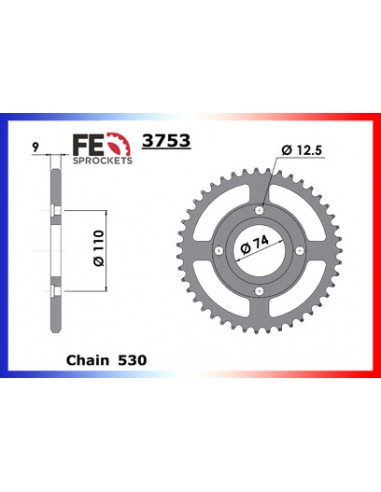 COUR AC XS500 43 530