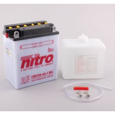 Batterie de moto NITRO 12N12A-4A-1 WA YB12AA