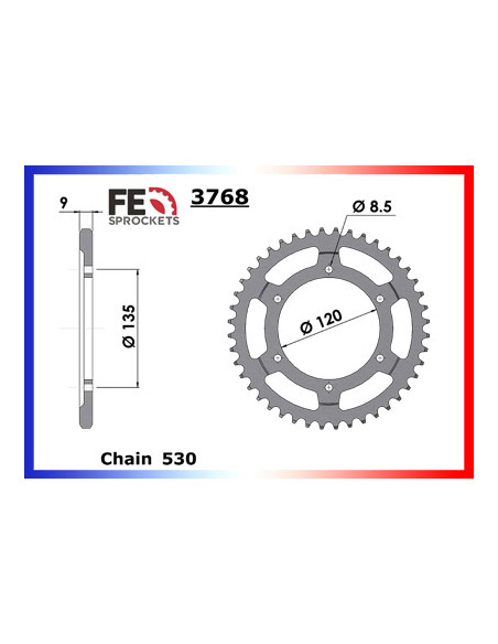 COUR AC FZ600 45 530