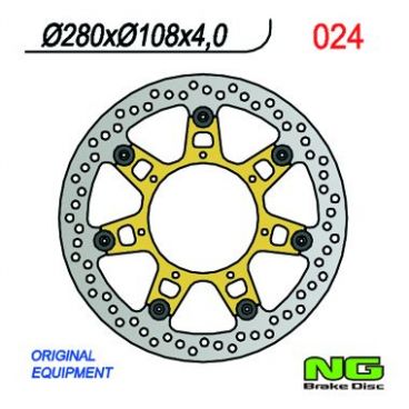 DISQUE DE FREIN NG BRAKE FLOTTANT AVANT DROIT