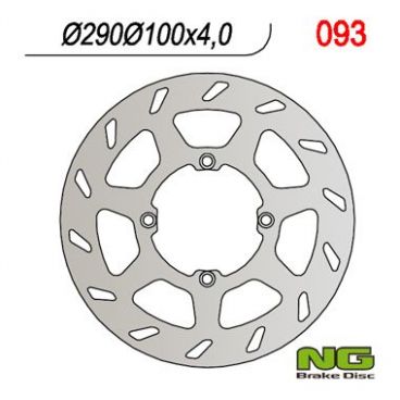 DISQUE DE FREIN NG BRAKE FIXE AVANT GAUCHE