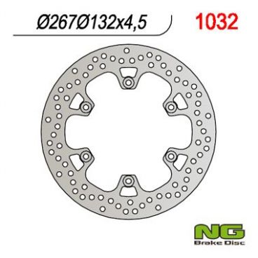 DISQUE FREIN NG BRAKE FIXE AVANT DROIT