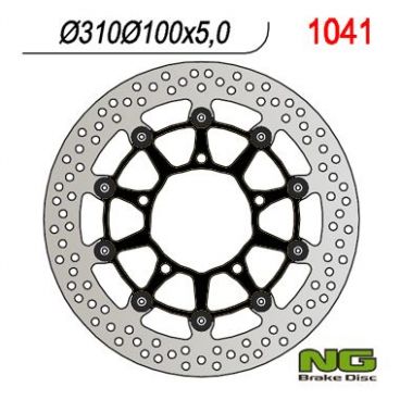 DISQUE FREIN NG BRAKE FLOTTANT AVANT GAUCHE/DROIT