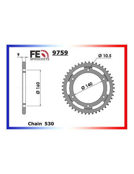 COUR AC GPX750R 47 530