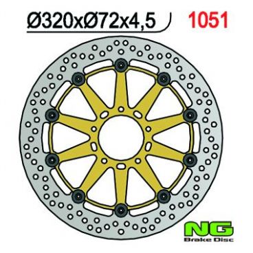 DISQUE DE FREIN NG BRAKE FLOTTANT