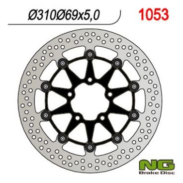 DISQUE FREIN NG BRAKE FIXE AVANT GAUCHE/DROIT