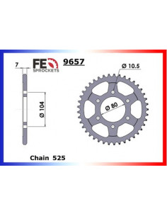 ZX.7R/7RR'96/03-ZX10R'04/16 40 525 2