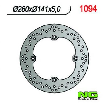 Disque de FREIN NG BRAKE arrière