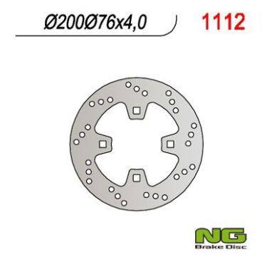 Disque de FREIN NG BRAKE arrière