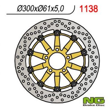 DISQUE DE FREIN NG BRAKE FLOTTANT