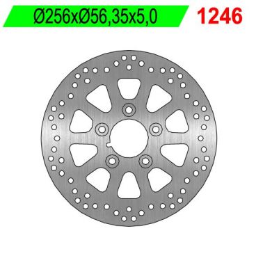 DISQUE ARRIERE ROND FIXE NG BRAKE