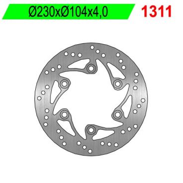 DISQUE ARRIERE NG BRAKE ROND FIXE