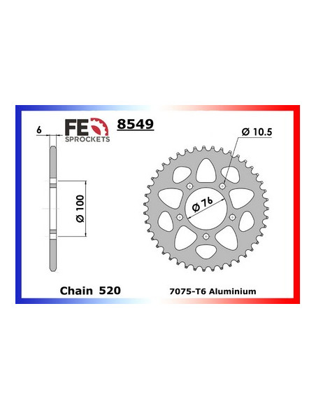 C/ALU JANTE OZ/MARCHESINI    38  520