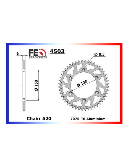 C/ALU  YZ.125/250 '99/10  45  520
