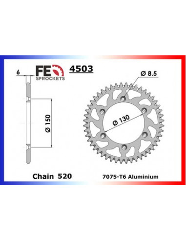 C/ALU  YZ.125/250 '99/10  51  520