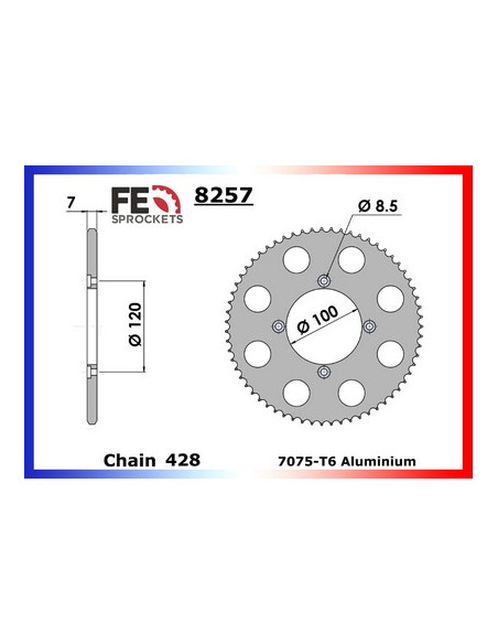 C/ALU BETA 125.RR '06/16  46  428