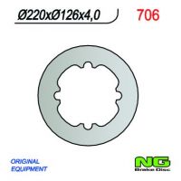 DISQUE FREIN NG BRAKE FIXE ARRIERE