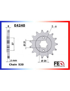 TRITTON 250.BAJA'10/11-300.BAJA '08- 16  520