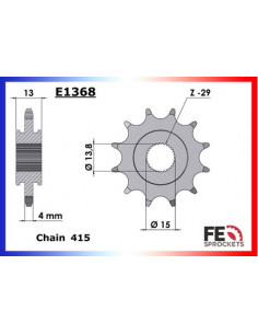 103 SPX/CLIP/RACING 12 Dents