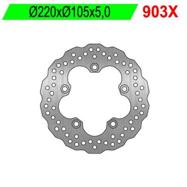 DISQUE ARIERE PETALES FIXE NG BRAKE