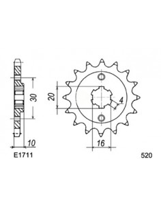 PIG 125 N90 '89/93 12 520