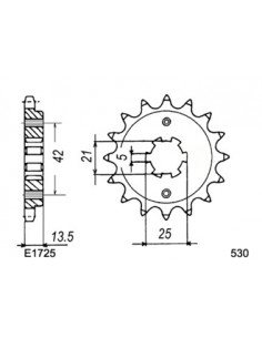 PIG CAGIVA 650.ELEFANT'86/87 15 530