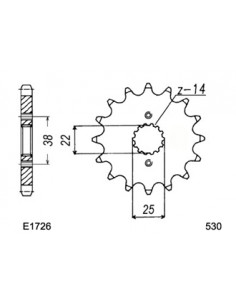 PIG CAGIVA 750.ELEFANT'87/90 14 530