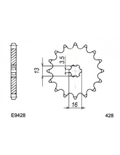 PIG YAM YZ80 '79/80 14 428